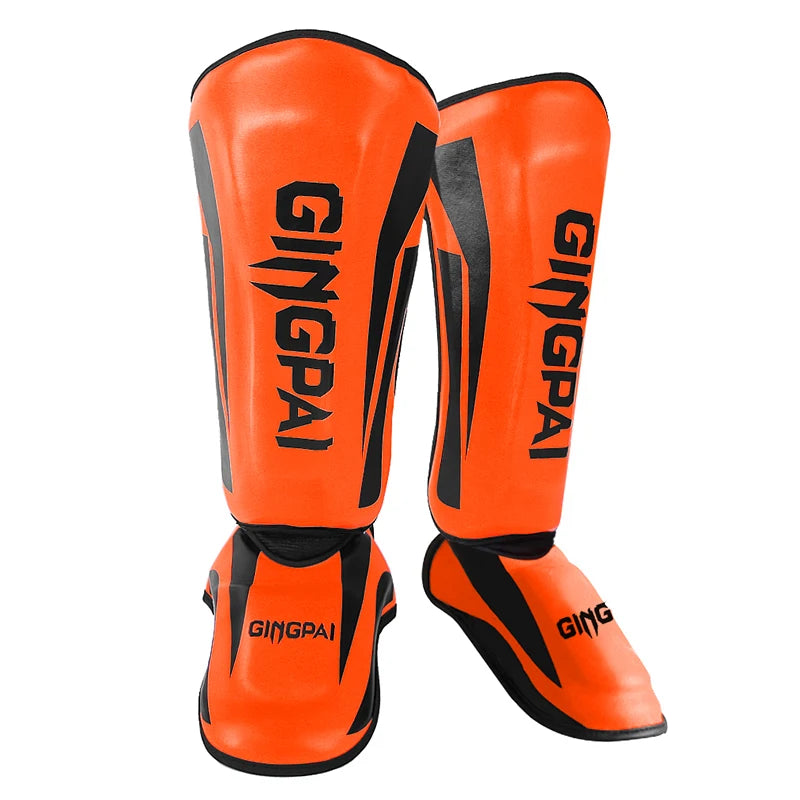 Espinilleras Profesionales Kozone –  Con Cierre de Velcro | Muay Thai, MMA, Kickboxing
